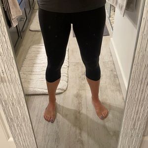 Lululemon Grey crop leggings